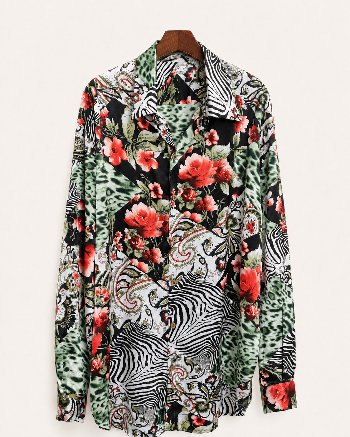 FAUNA & FLORA GREEN BLOUSE