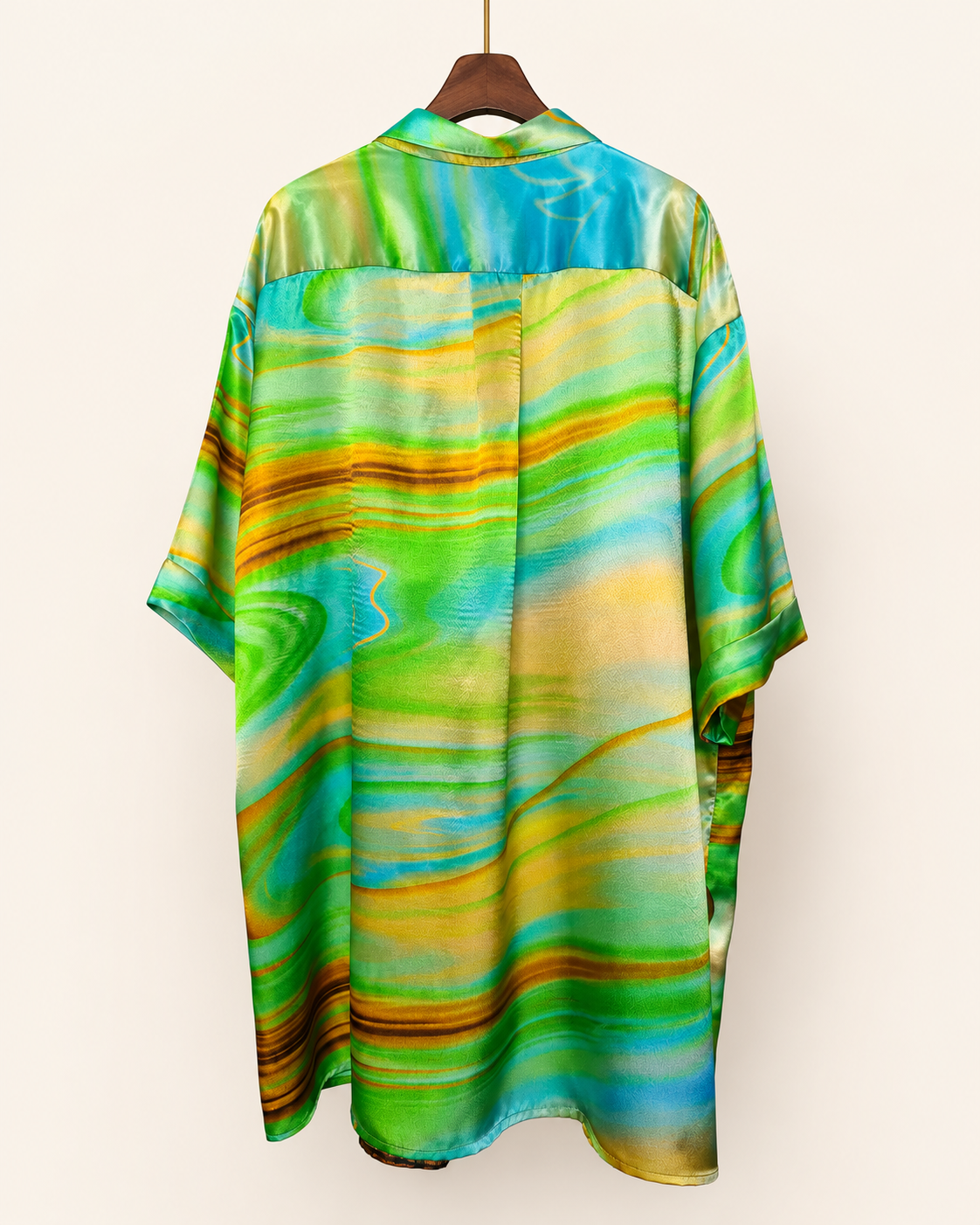 SILKY EARTH SUMMER BLOUSE